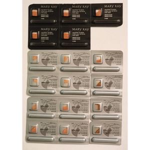 Mary Kay Lip Gloss Samples Neutral Bronze Shades Lot of 17